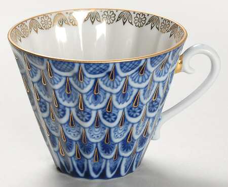 Forget Me Not Flat Cup