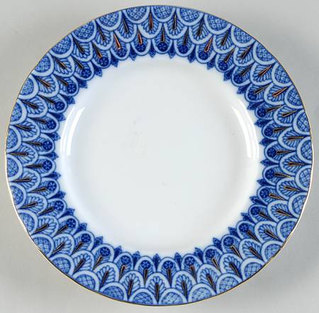 Forget Me Not Salad/Dessert Plate