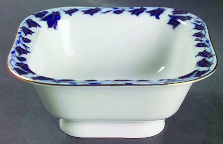 Bluebells 5" Square Vegetable Bowl