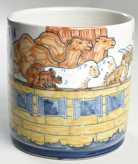 Noah's Ark Medium Canister No Lid