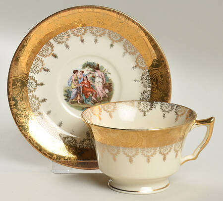 LP15 Flat Cup & Saucer Set