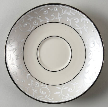 Pearl Innocence Saucer for Footed Cup by Lenox