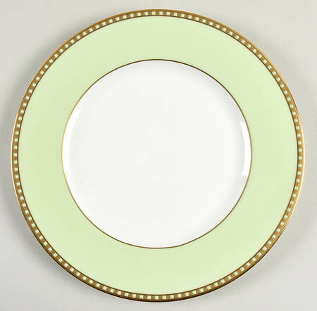 Beaded Jewel Accent Luncheon Plate