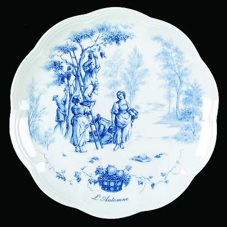 Les Saisons Autumn Accent Luncheon Plate