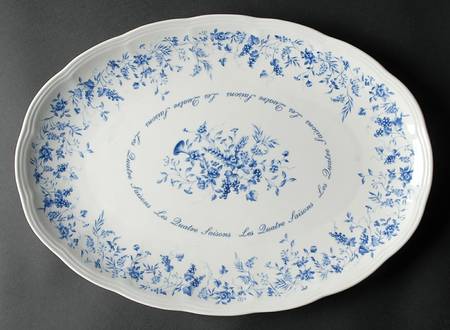 Les Saisons Accessories 16" Oval Serving Platter