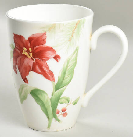 Winter Garden Amaryllis Mug