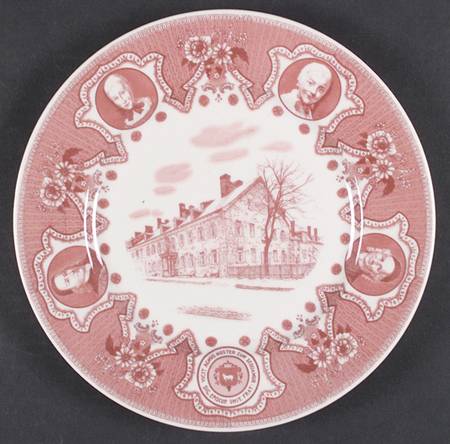 Moravian Historical Scenes Dinner Plate
