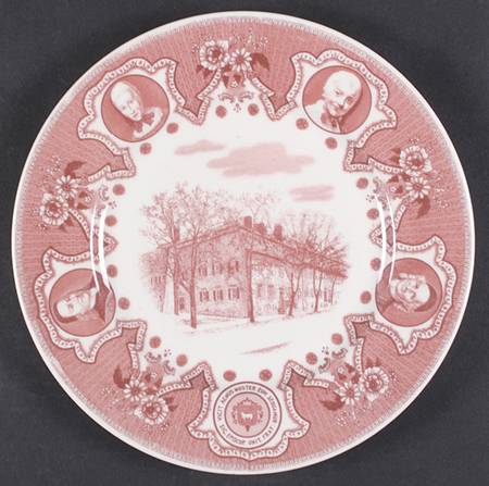 Moravian Historical Scenes Dinner Plate