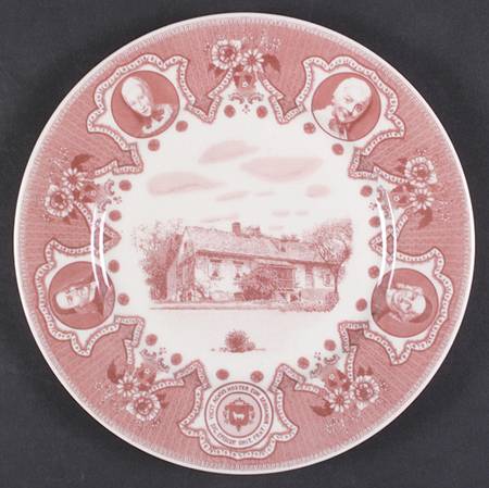 Moravian Historical Scenes Dinner Plate