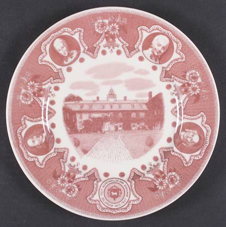 Moravian Historical Scenes Dinner Plate