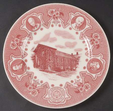 Moravian Historical Scenes Dinner Plate