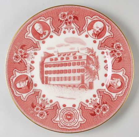 Moravian Historical Scenes Dinner Plate