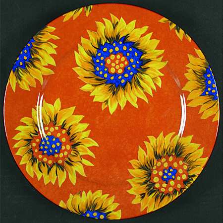 Tournesol Orange Service Plate (Charger)