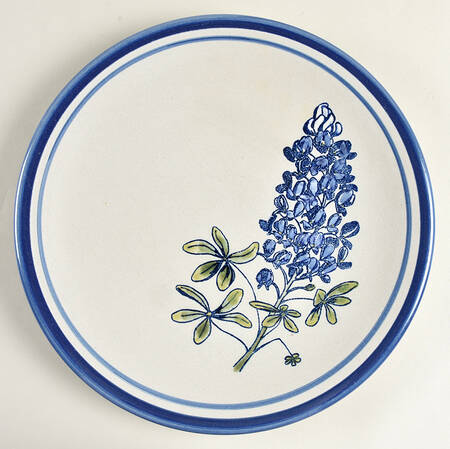 Bluebonnet Dinner Plate by Louisville