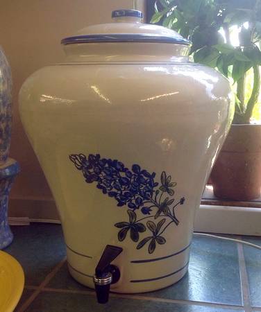 Bluebonnet Samovar & Lid