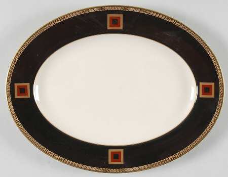 Insignia 13" Oval Serving Platter by Lenox
