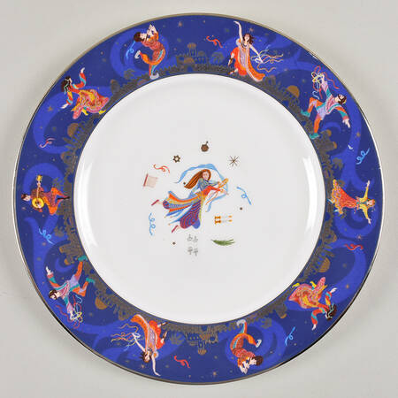 Simchah Luncheon Plate