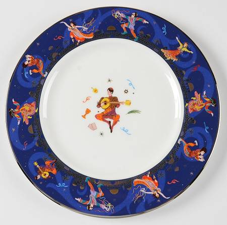 Simchah Luncheon Plate