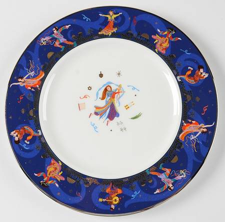 Simchah Luncheon Plate