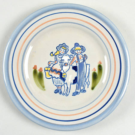 Milk & Honey Salad Plate