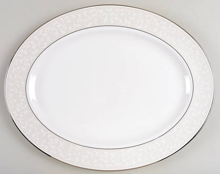 Opal Innocence 16" Oval Serving Platter