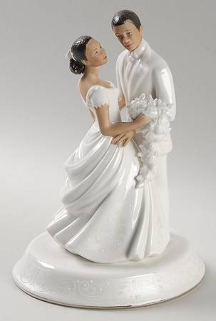 Opal Innocence Ethnic Bride & Groom Cake Topper