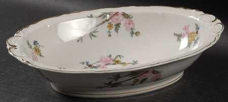 LIM141 10" Oval Vegetable Bowl