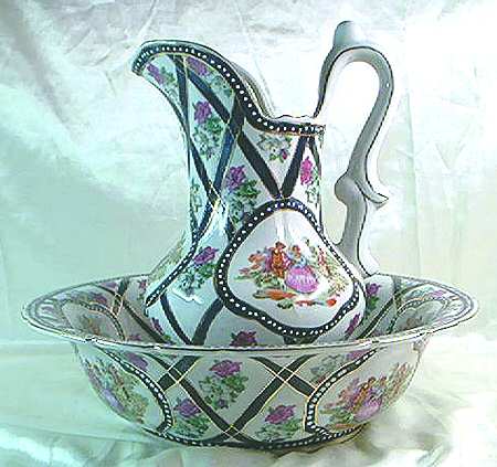 CX943 Large Pitcher & Bowl Set