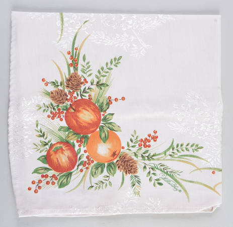 Williamsburg Boxwood & Pine Cloth Napkin