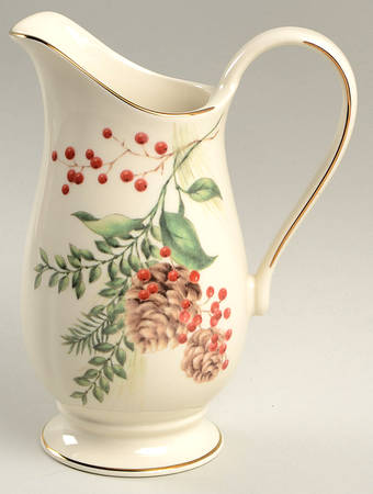 Williamsburg Boxwood & Pine Creamer