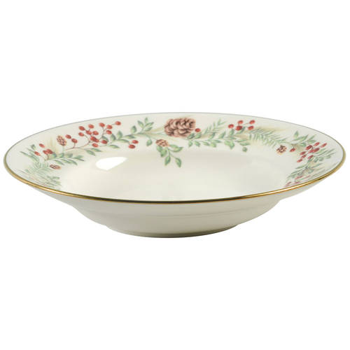 Williamsburg Boxwood & Pine 9" Soup/Pasta Bowl