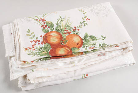 Williamsburg Boxwood & Pine Tablecloth-Rectangular 52 X 66