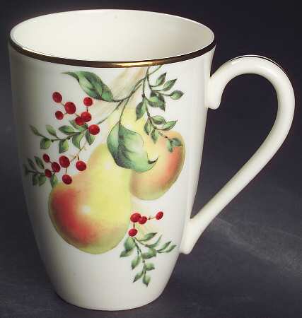 Williamsburg Boxwood & Pine Mug by Lenox
