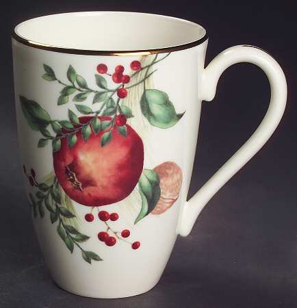 Williamsburg Boxwood & Pine Mug by Lenox