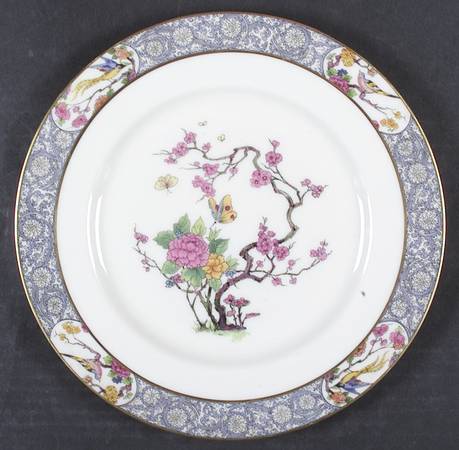 Ming-Birds (Newer, Cream, Gold Backstamp) Dinner Plate