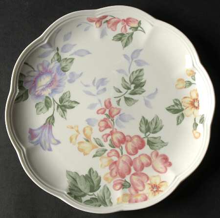 Peony Garden Accent Luncheon Plate