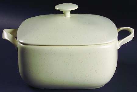 Linen (Square) 3 Quart Square Casserole with Ceramic Lid