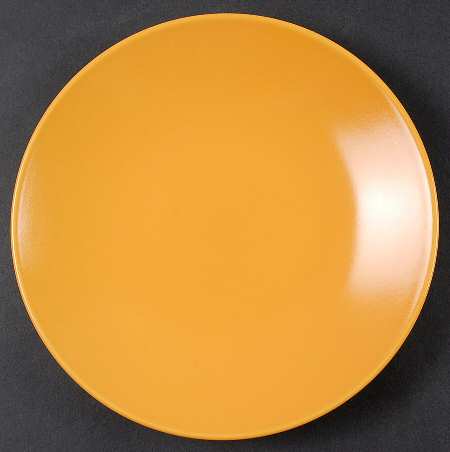 Rso Brights Yellow (Round) Salad Plate