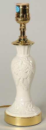 Winter Bouquet 11" Electric Lamp No Shade