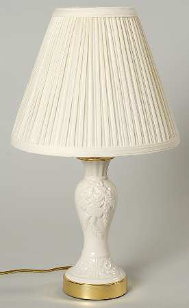 Winter Bouquet 11" Electric Lamp & Shade