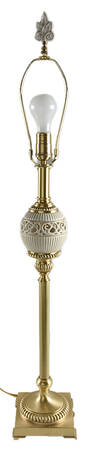 Tracery Collection 36" Electric Lamp No Shade