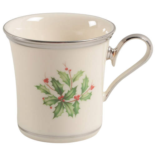 Holiday Platinum Mug by Lenox