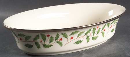10" Oval Vegetable Bowl