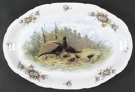 1821 14" Oval Serving Platter