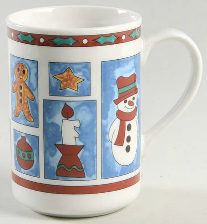 Holiday Stamps Mug