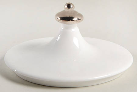 Solitaire White Lid for Sugar Bowl