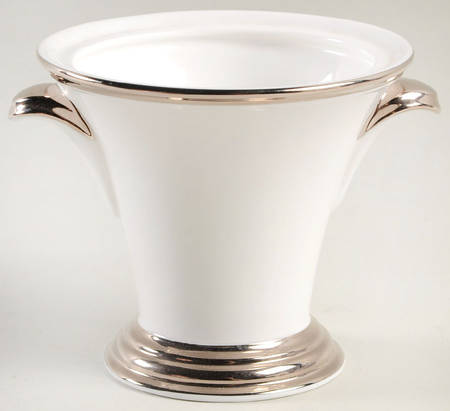 Solitaire White Sugar Bowl No Lid