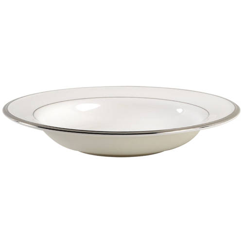 Solitaire White 9" Soup/Pasta Bowl