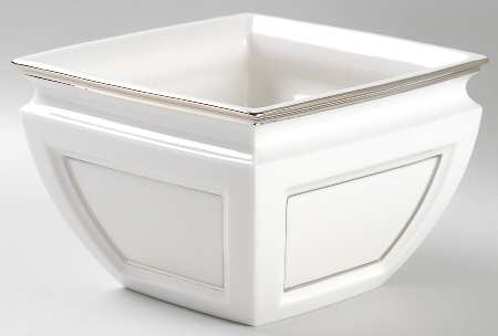 Solitaire White Treat Bowl
