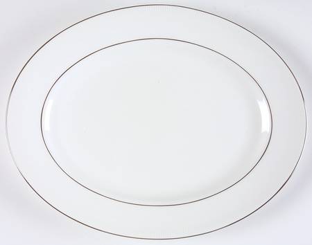 Tribeca 13" Oval Serving Platter by Lenox